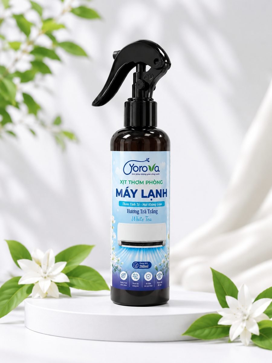 Yorova Xịt Thơm Phòng<br>Máy Lạnh